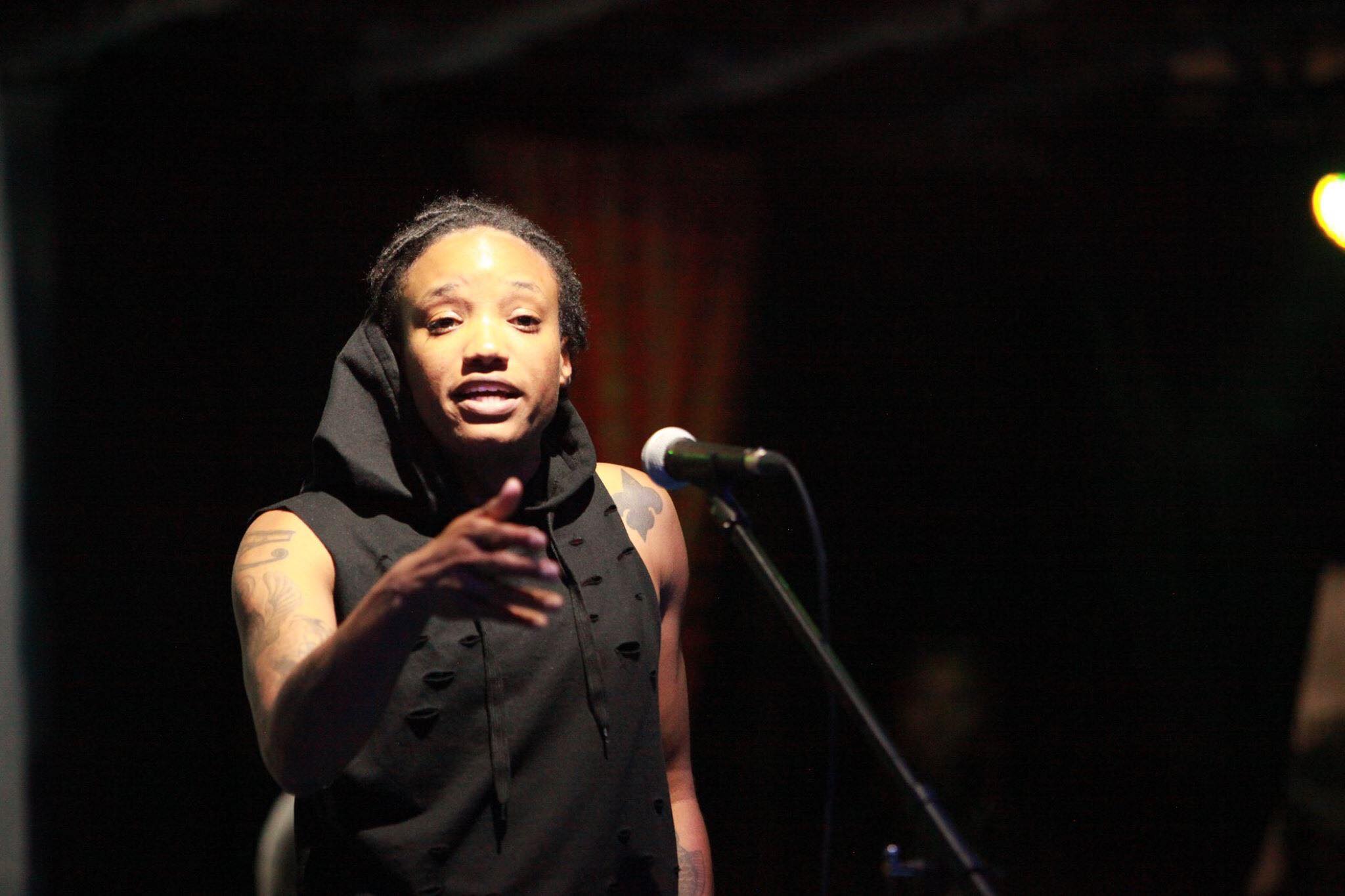 At the age of eleven, LaMyra McGee picked up her pen with the intent of venting her frustrations. From the moment her pen touched the paper, LyricKantrail was born. Born and raised in Louisiana, she inherited her love of words from her mother who is also a poet. Lyric has been performing spoken word for over a decade and has been featured on stages all over the world from Texas to South Korea. Her poetry commands the attention of her audience with a passion that is simply unparalleled. After taking a hiatus from writing for the last few years, Lyric has come back home to the stage in 2018 ready to reintroduce herself to the world. 