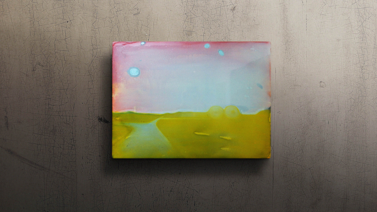 SLOCHTEREN 80 x 60 cm Acrylic and epoxy Sold