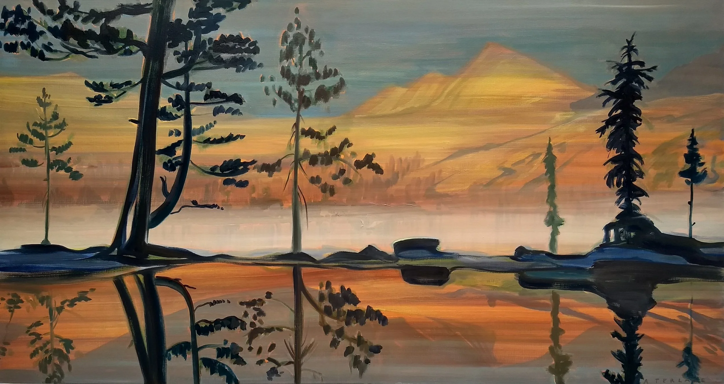 YOSEMiTE-2 80 x 150 cm oil on canvas