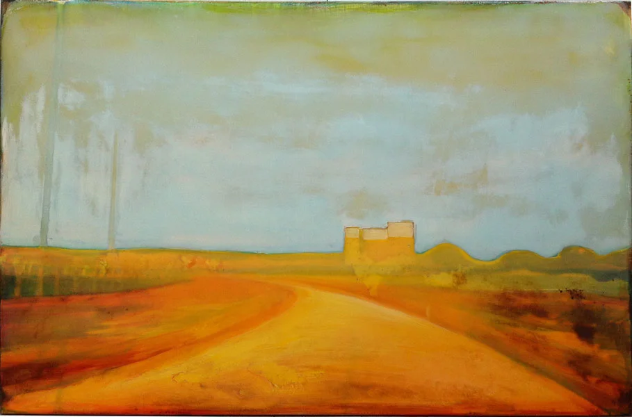 IJMUIDEN 80 X 120 cm acrylic and epoxy on canvas