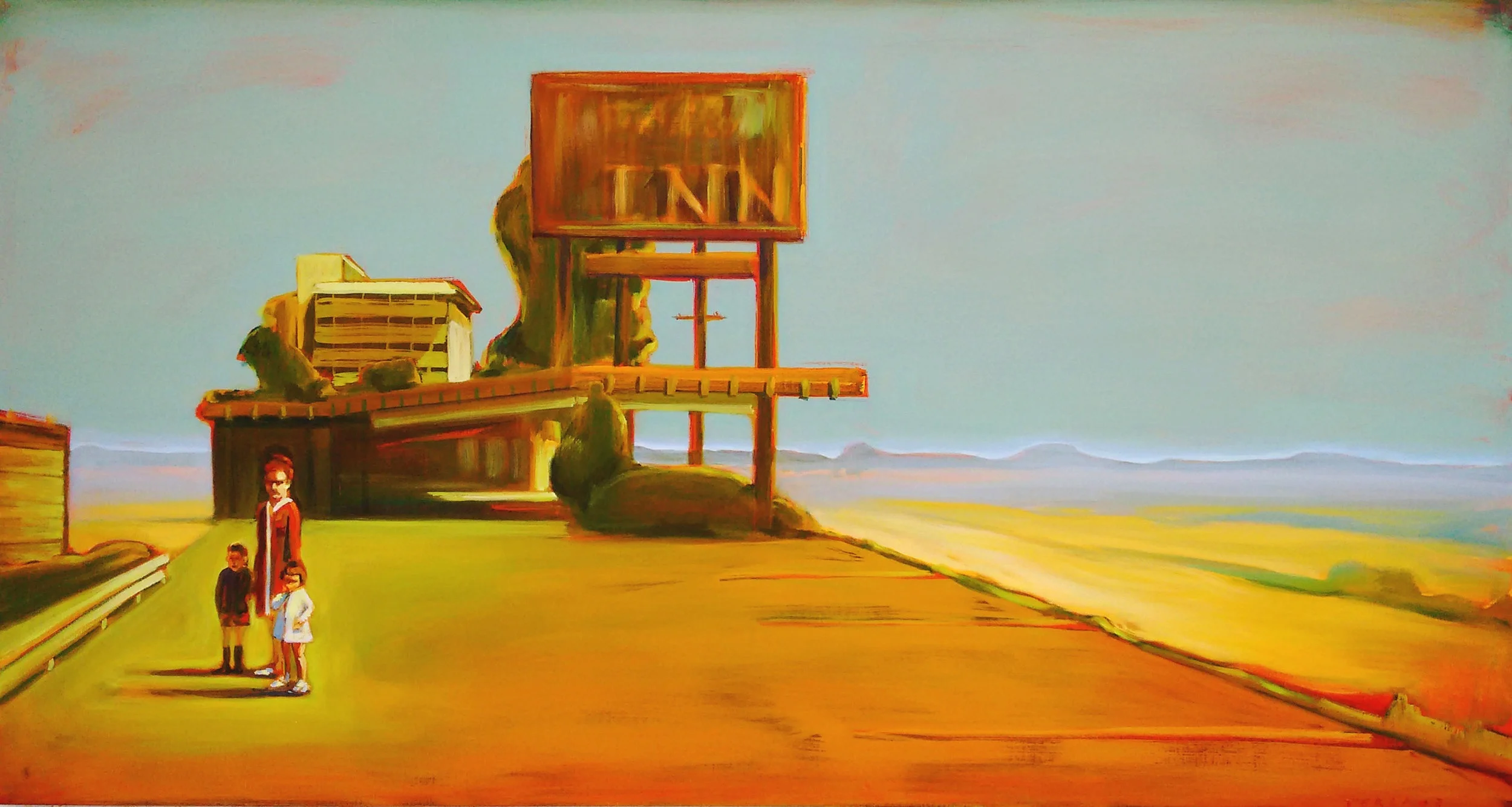 80 x 150 cm oil on canvas Sold
