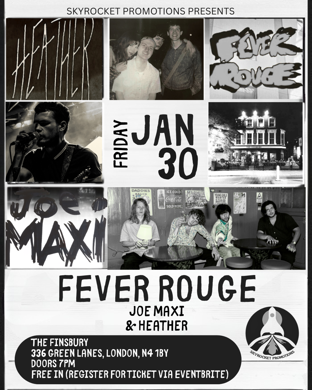 SkyRocket Promotions: Fever Rouge, Joe Maxi &amp; Heather