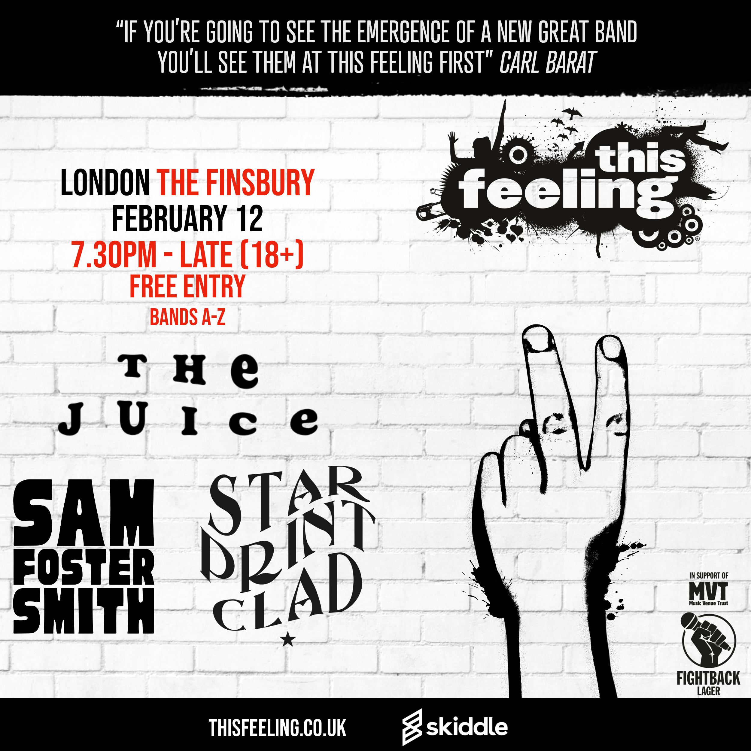 This Feeling: The Juice, Sam Foster Smith &amp; Star Print Clad