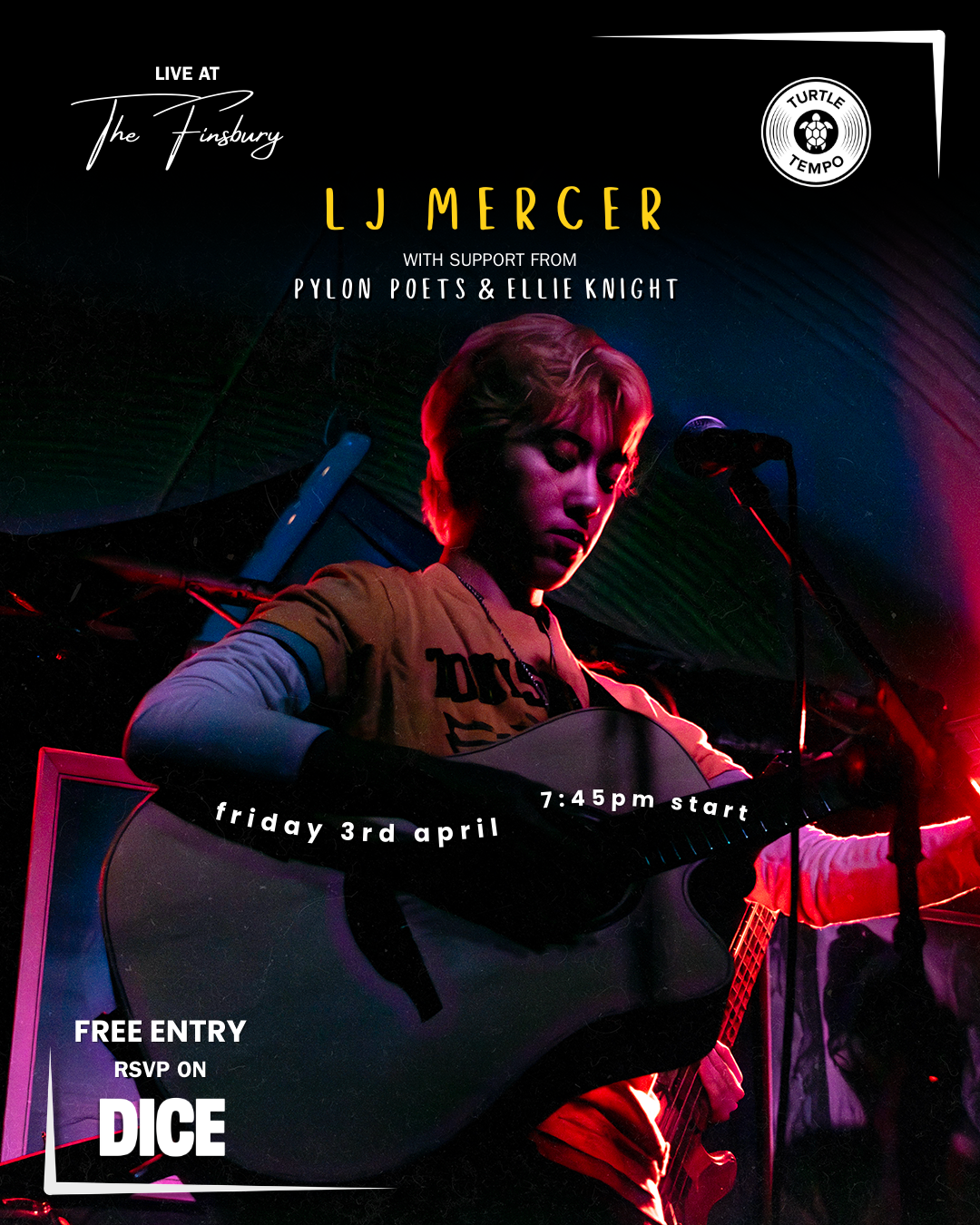 Turtle Tempo: LJ Mercer, Pylon Poets &amp; Ellie Knight