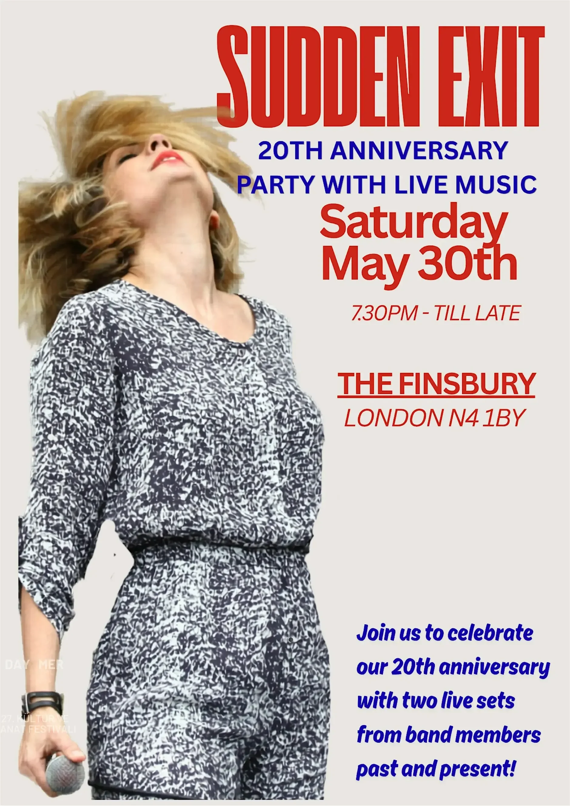 Sudden Exit 20th Year Aniversary Party