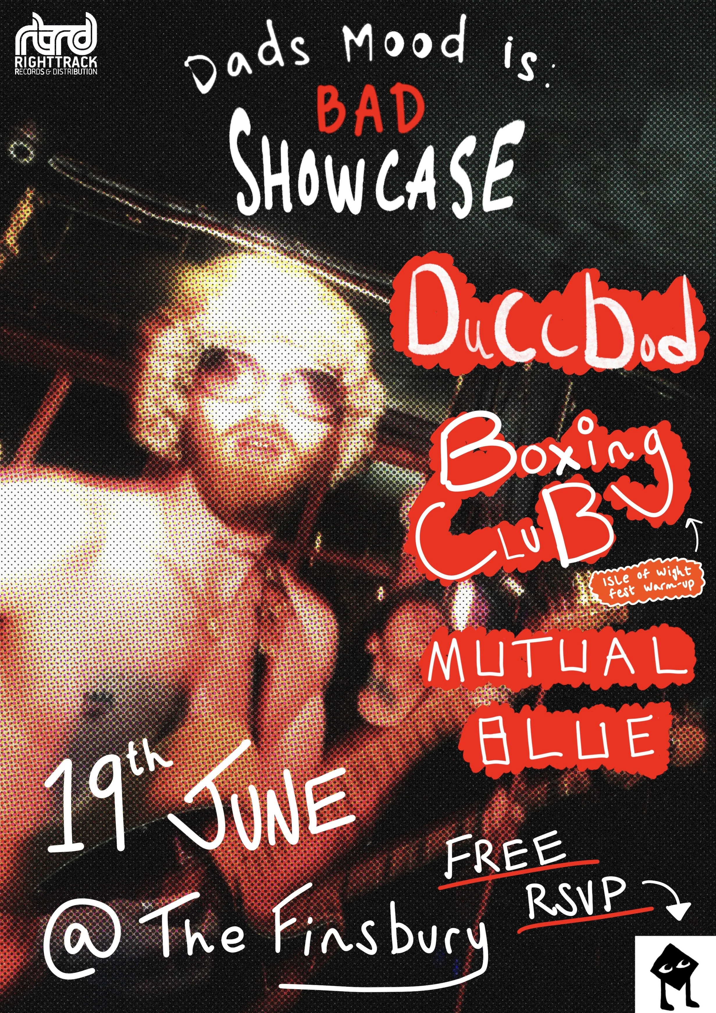 Dad’s Mood is Bad: Duccbod, Boxing Club &amp; Mutual Blue