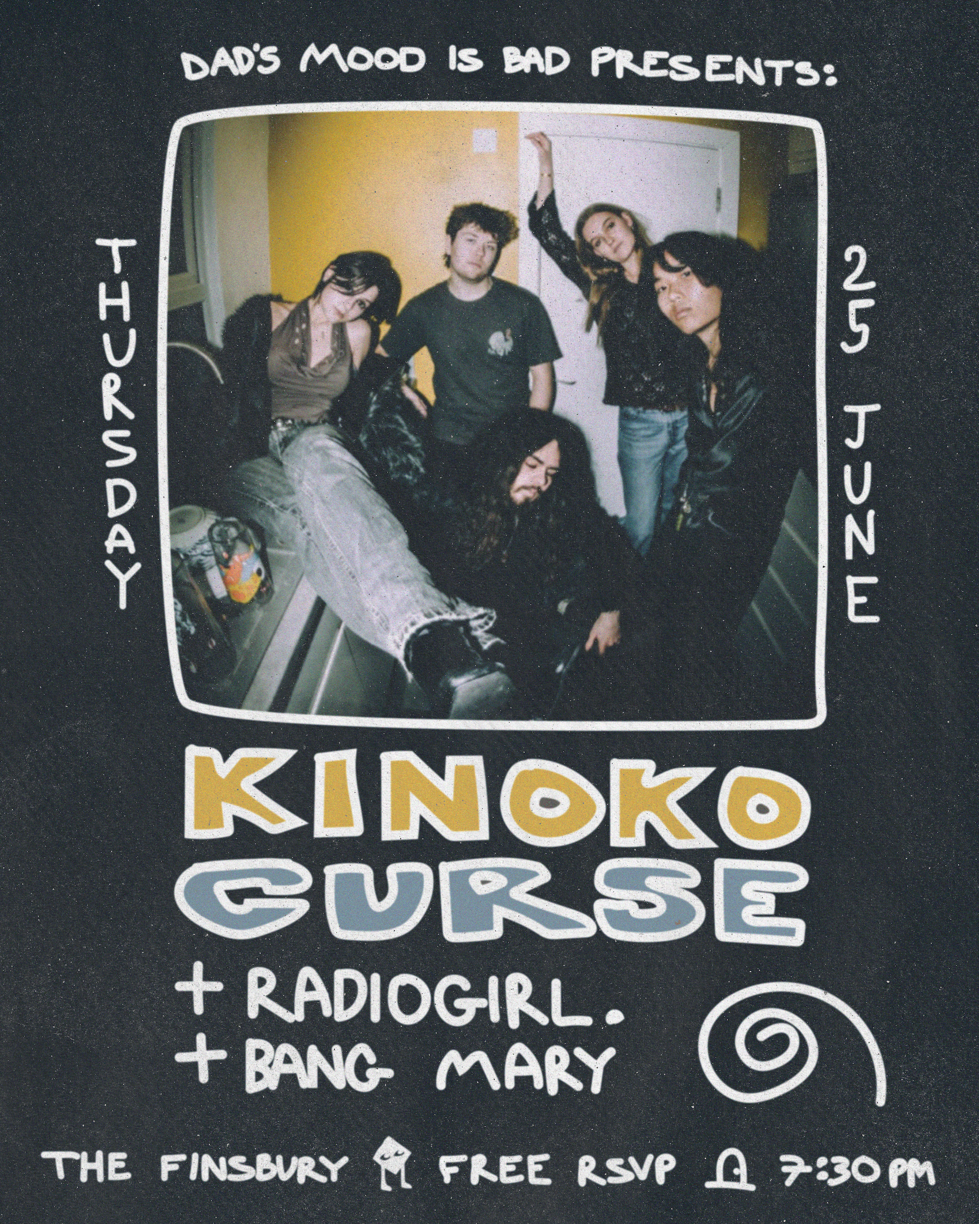 Dad’s Mood is Bad: Kinoko Curse, Radio Girl + BANG MARY.