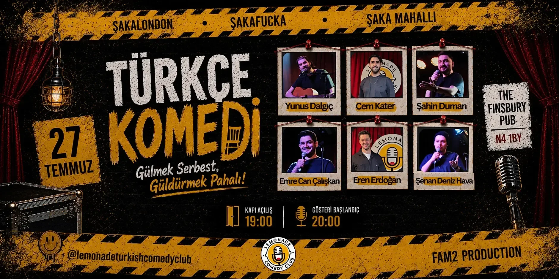 Lemonade Turkish Comedy Club 