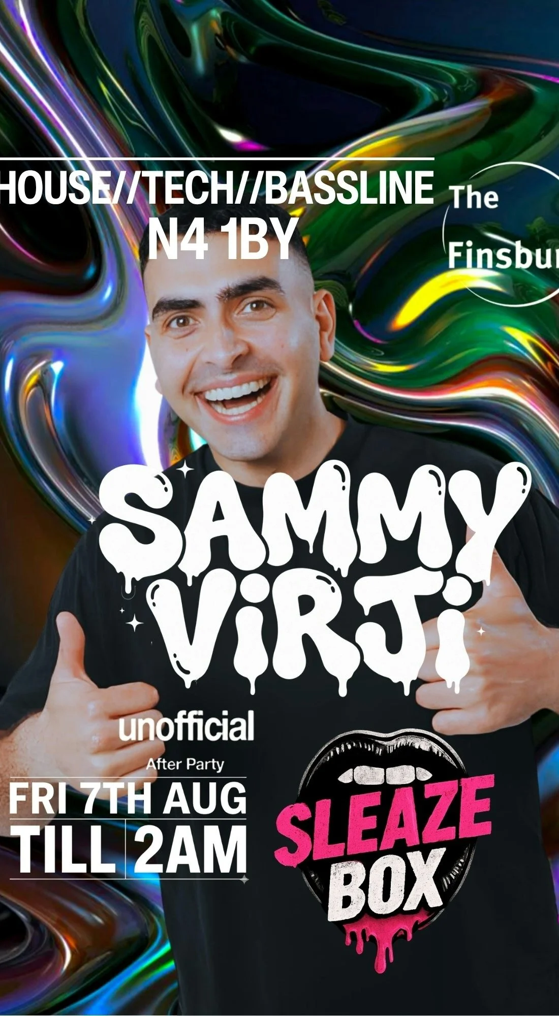 Sammy Virji (Unofficial) Afterparty: SleazeBox