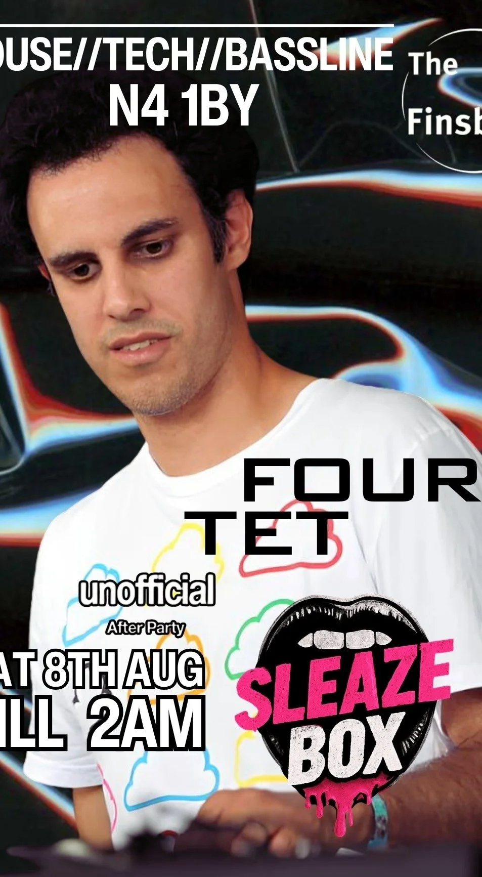 Four Tet (Unofficial) Afterparty: SleazeBox (Copy)