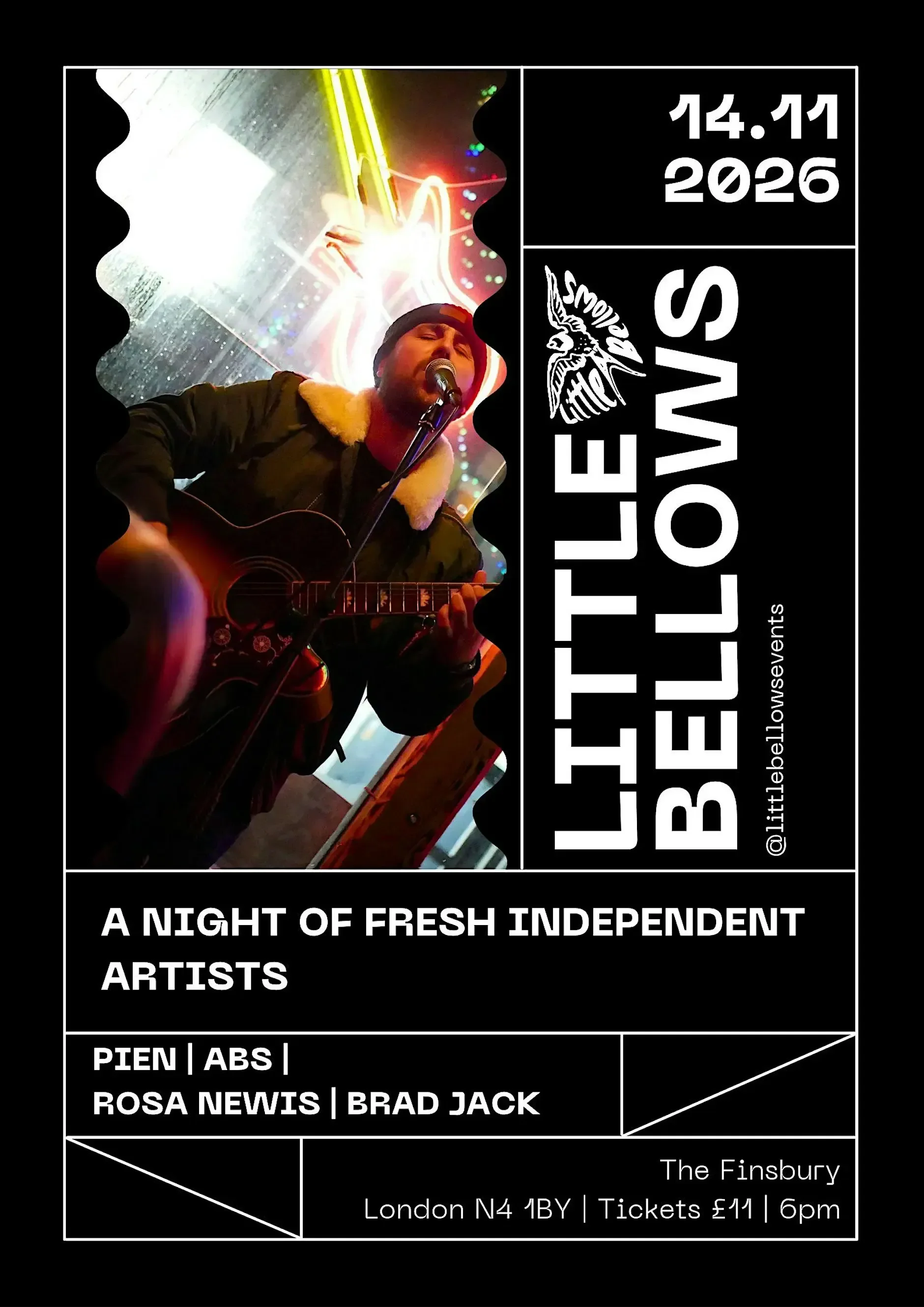 Little Bellows Night @ The Finsbury