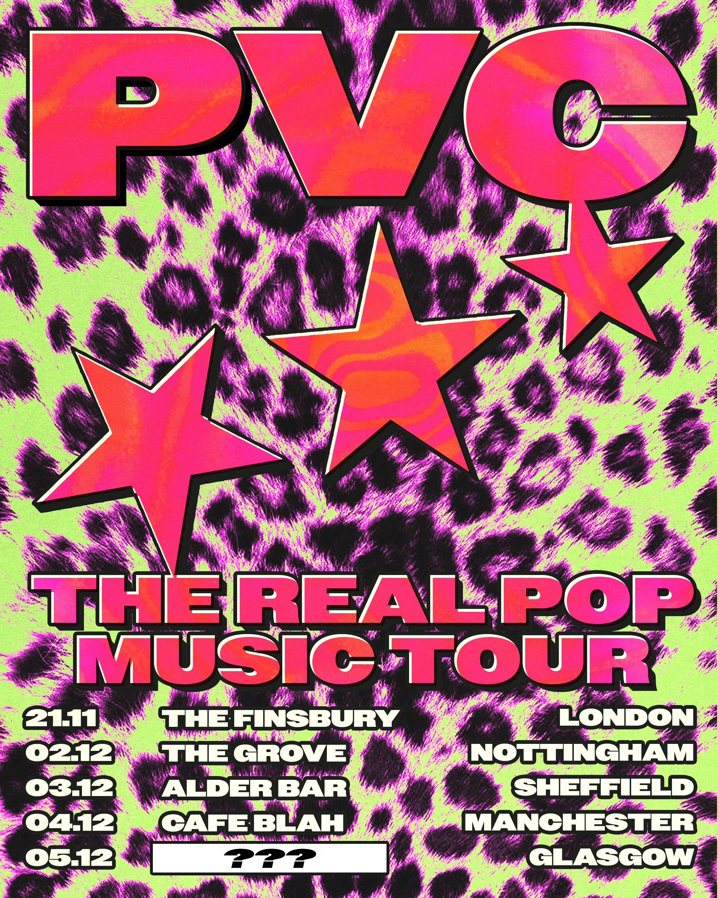 Dad’s Mood is Bad x Scottish Music Collective Presents: PVC + Support
