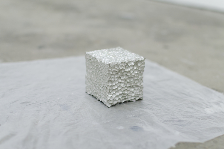 Charlie Dennington , Pewter Cub e, 2013, dimensions variable. 