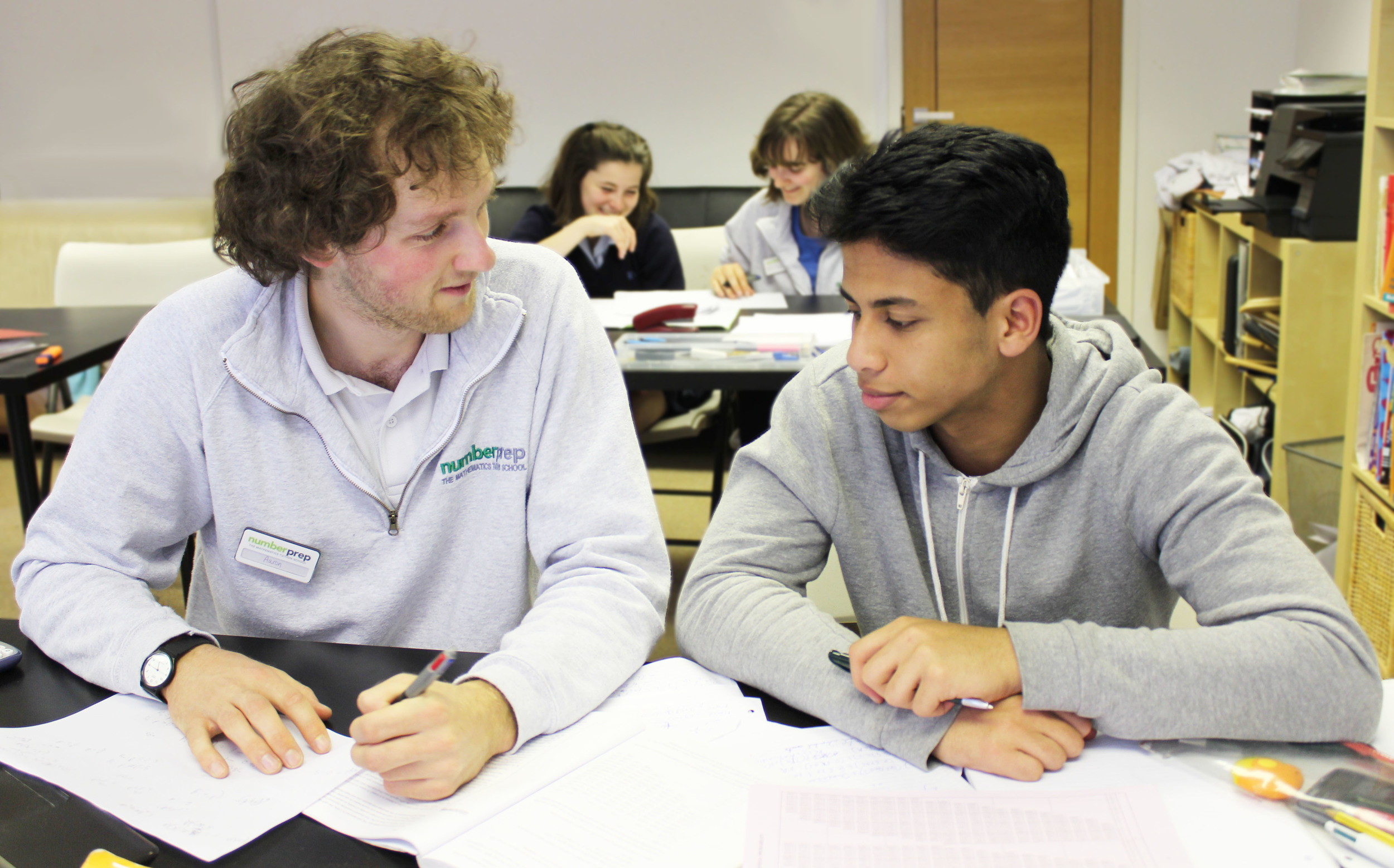The benefits of group tuition Group tuition has many benefits that are sometimes overlooked. Your child will have the opportunity to interact with other students and meet new people, which means they will be able to hear other peoples' opinions and listen to questions they may not have thought of themselves. The focus of the lesson will not solely be on your child, so they may have more time to digest certain pieces of information. Other benefits include: Children are able to share their knowledge or problems with each other Encourages interaction and enhances social skills Children can make new friends Encourages friendly competition Offers a livelier environment for more enjoyable learning