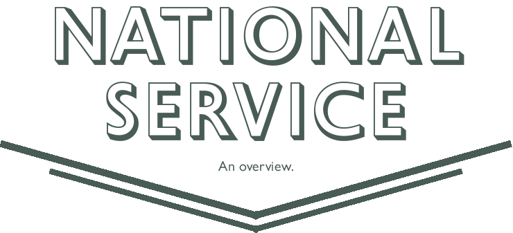 National Service Process National Service Remembered — Same but Different
