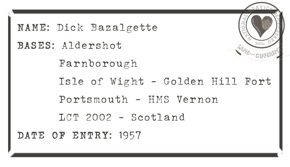 Dick Bazalgette Name Badge.png