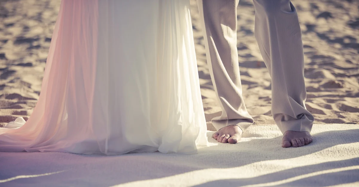 Beach weddings with Sally Hughes ( Kristian Gehradte Photography)