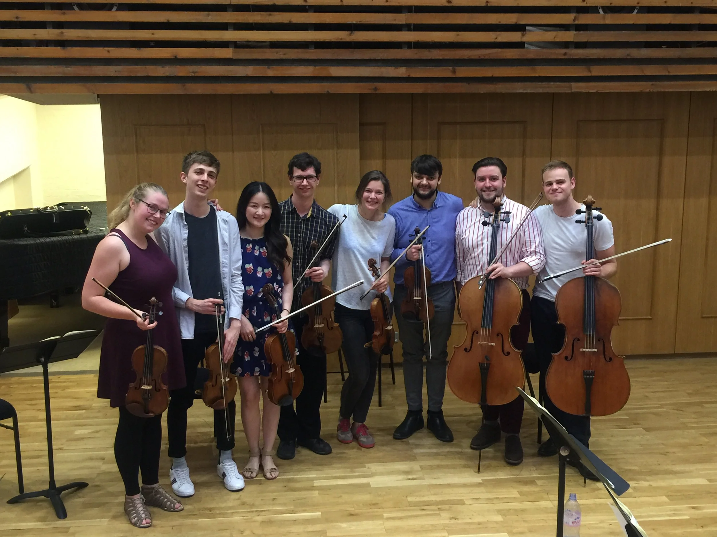 Amarins Weirdsma, myself, Ting-ru Lai, Alex McFarlane, Janine Jansen, Ionel Manciu, Toby White and Ben Tarlton