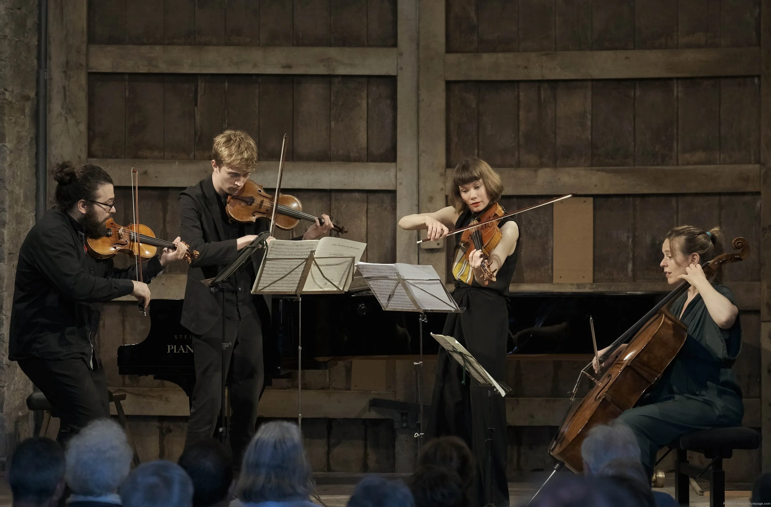 Mendelssohn Op.80 with Jonian Ilias Kadesha, Tim Crawford, Lilli Maijala, Amy Norrington