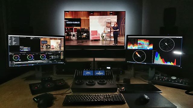 New grading suite equiped for full 4K and HDR projects. #directors #producers #cinematographers #agencies and #brands are always welcome to get in touch. @davinciresolvecolor @blackmagicdesign_news @avidtechnology @filmlight_ #baselight #colorcorrect