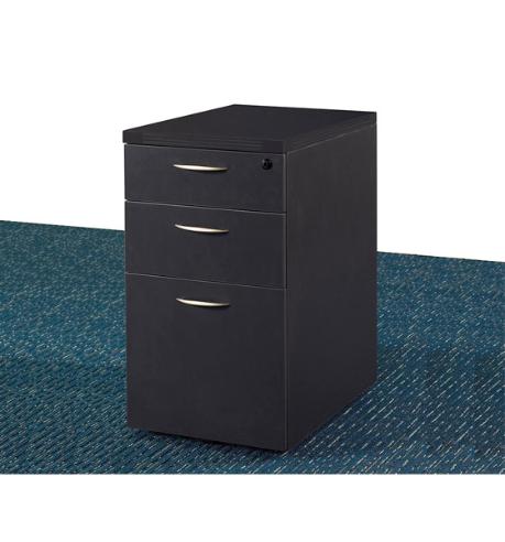 Mobile BBF pedestal in Grey laminate