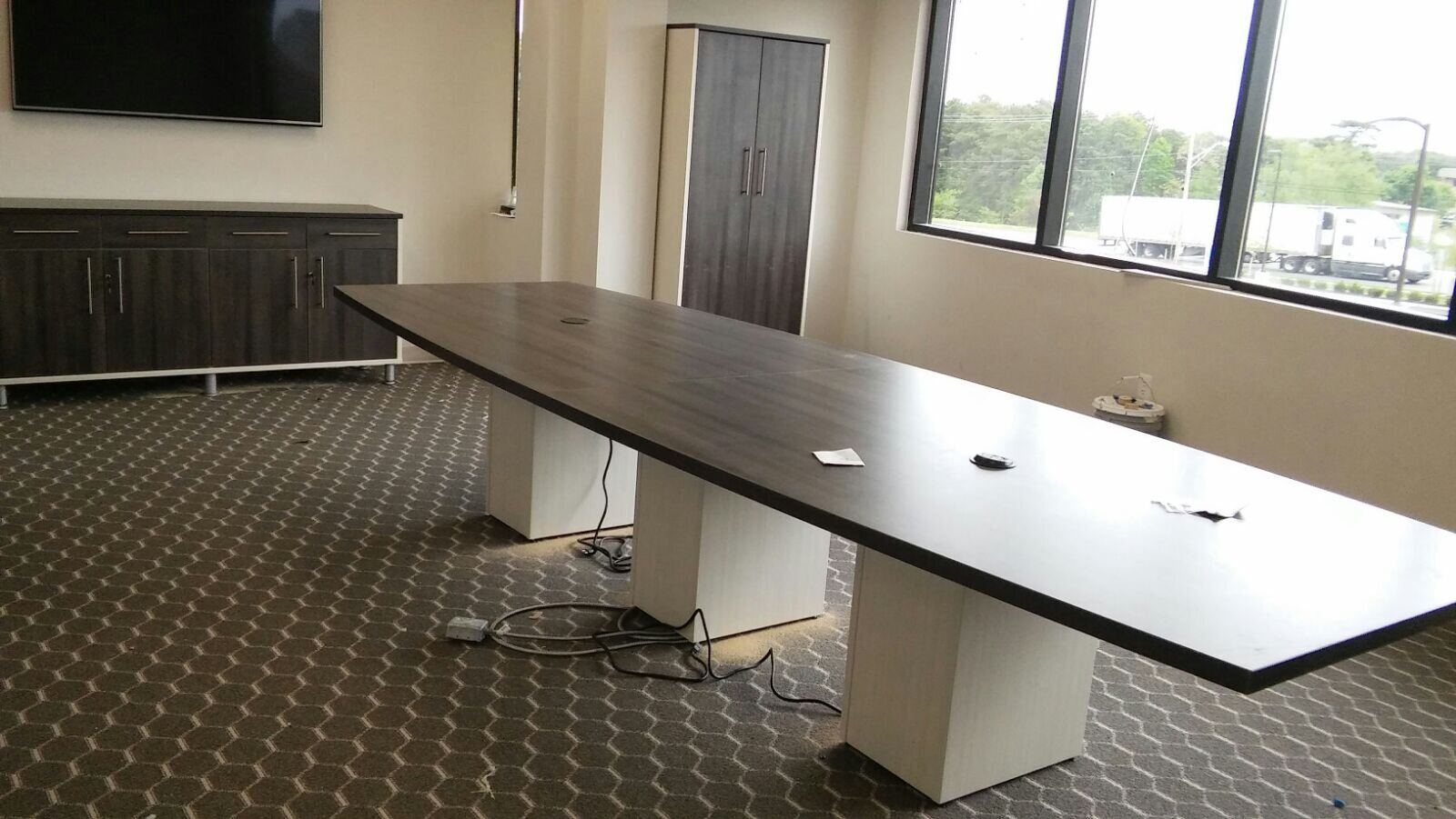 14 foot custom candex conference table in Morristown NJ.jpg