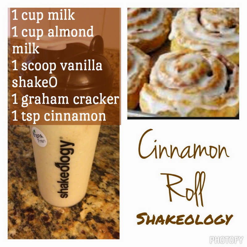 Cinnamon Roll Shakeology
