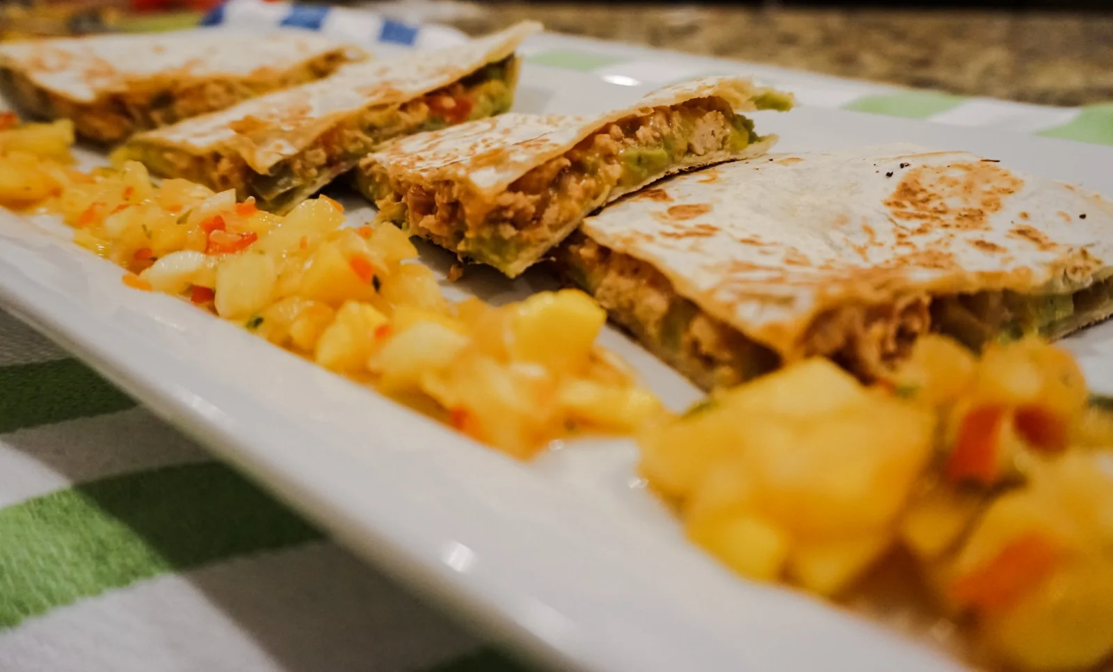 The Lazy Mom Chicken Quesadilla