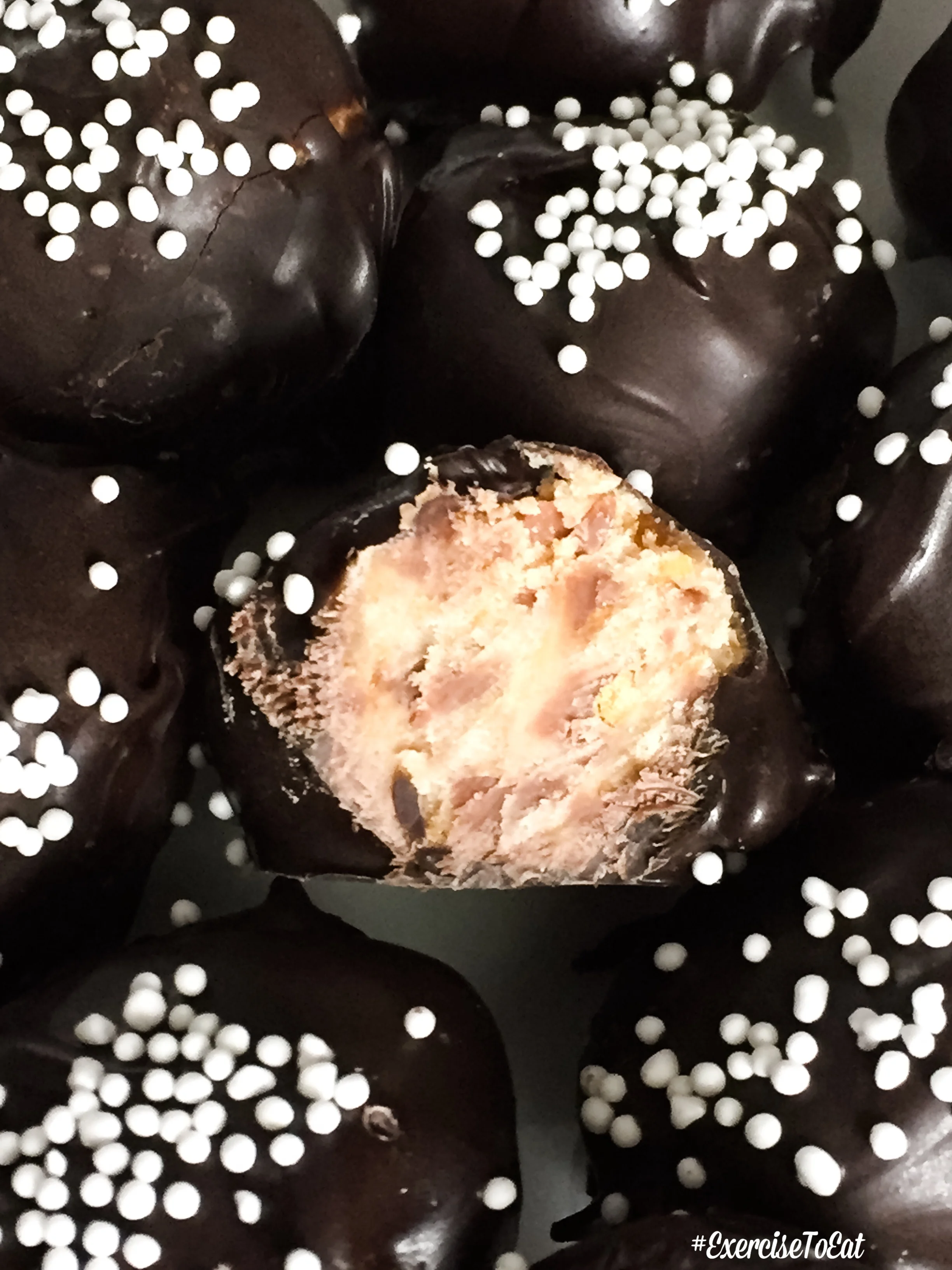 Butterfinger Truffle Chocolate Balls