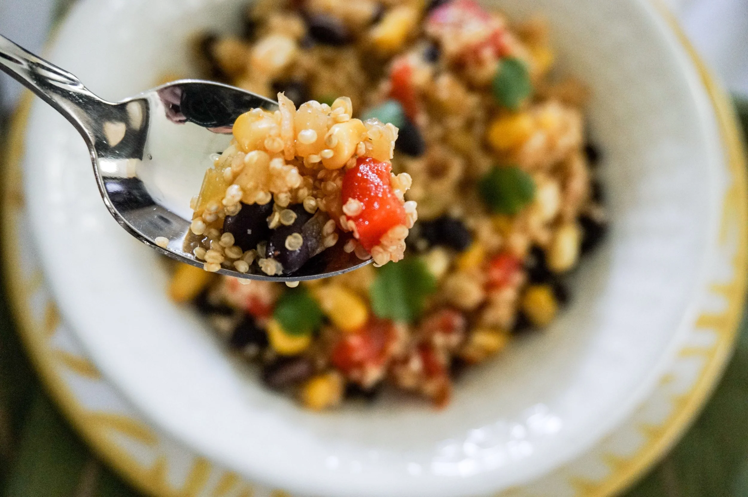 Black Bean & Corn Quinoa 