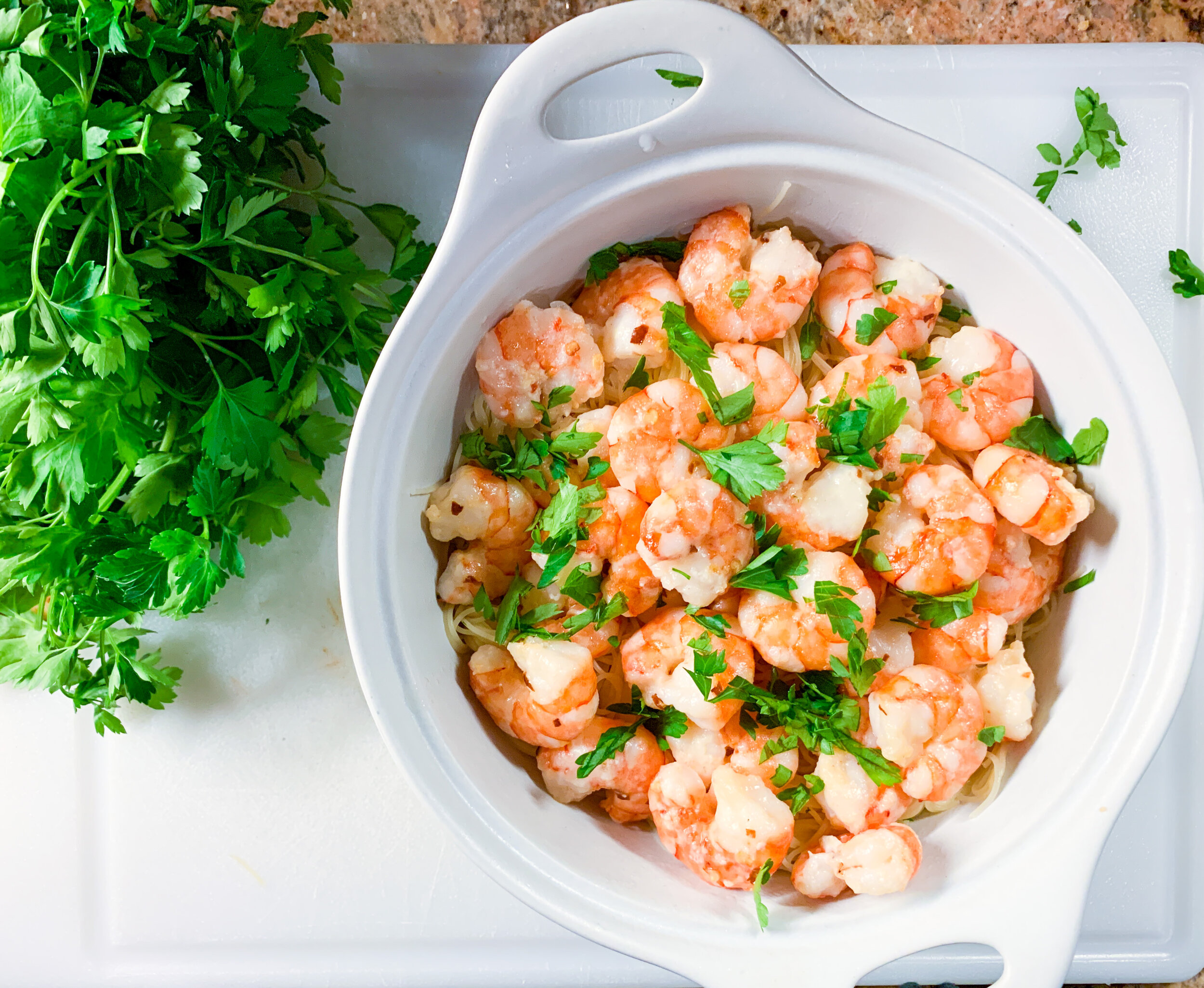 Easy Baked Garlic Shrimp