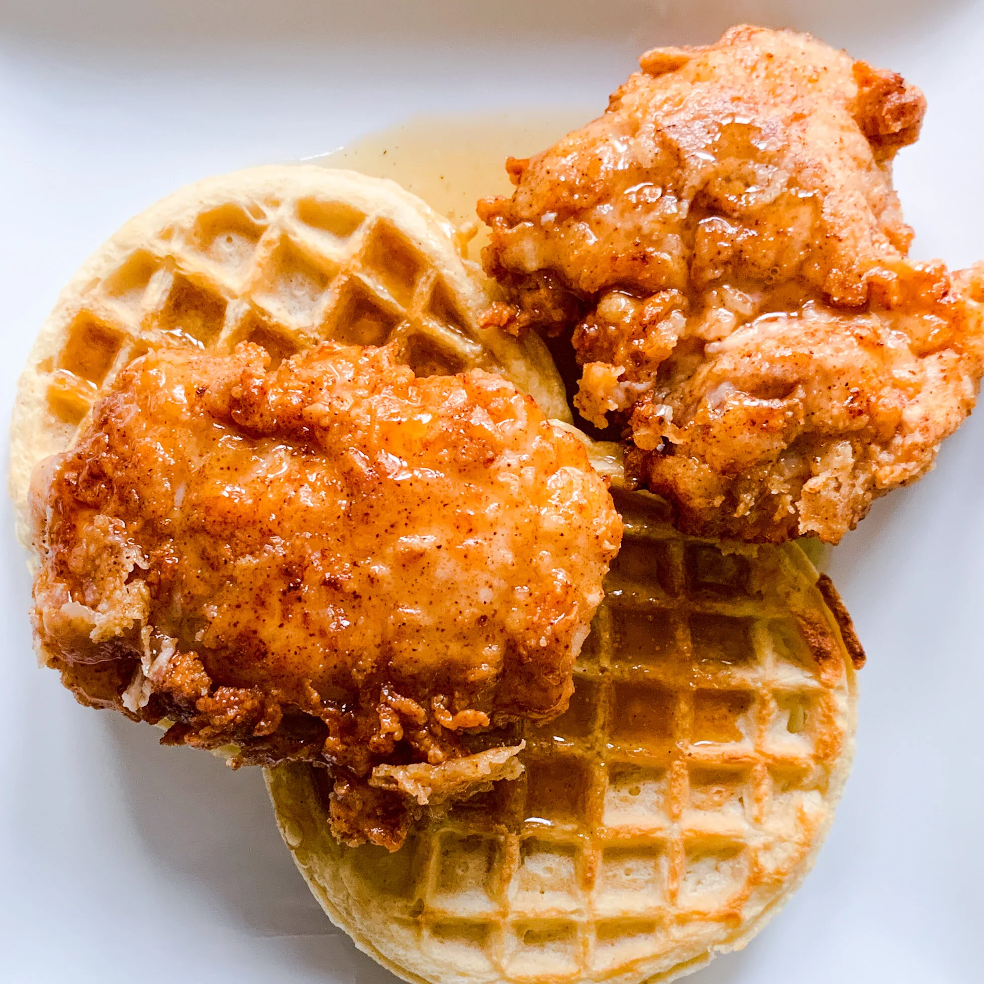 Spicy Chicken &amp; Waffles
