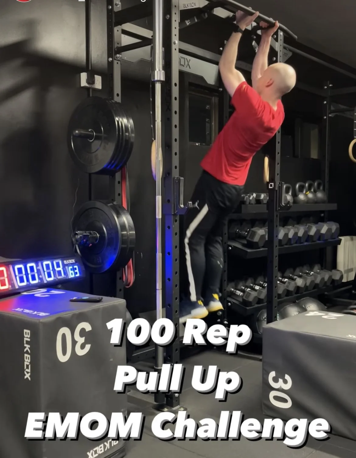 Weekly Training Blog 3: EMOM Pull Ups and minus running