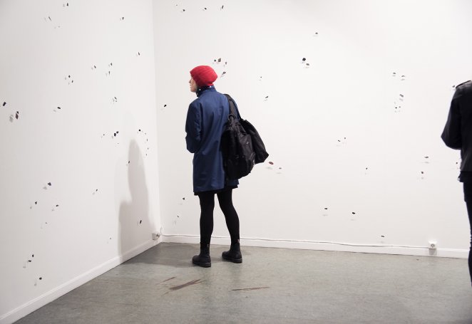 Installation View, The World Has Turned (About Time) In the summer of 1987, it won its first of four best daytime TV program Emmy awards. As the World Turns closed daily with rolling end credits set against a spinning, space-bound e