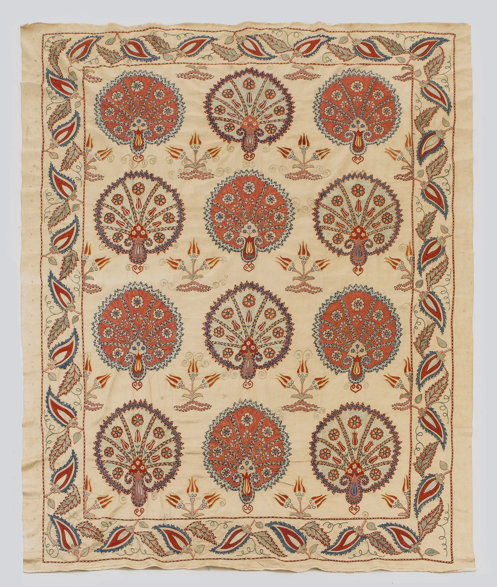 Carnation Motif Suzani