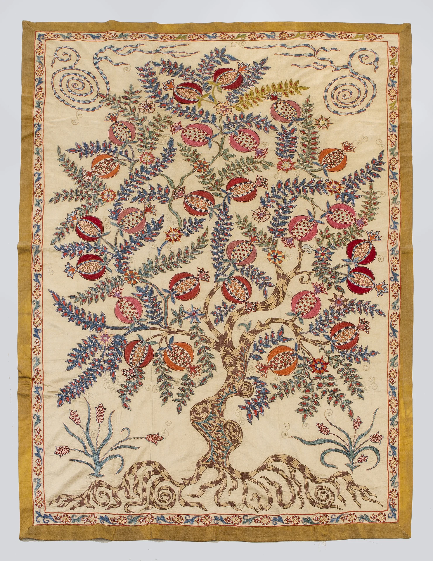 No 10 / Pomegranate Tree of Life / 150 x 110 cm