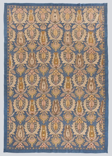 Ottoman Tulip Suzani / Indigo