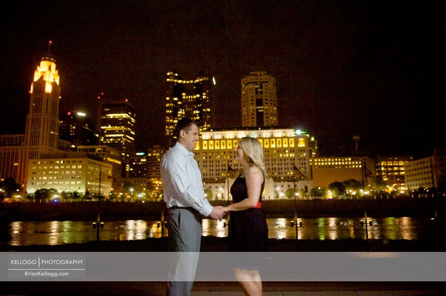 Arena District Engagement Session Photos