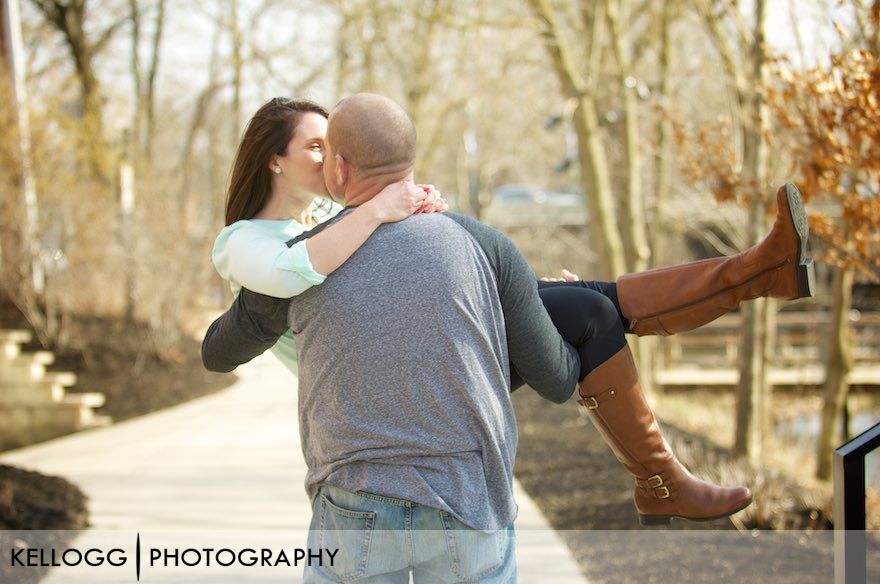 Creekside Engagement Photos