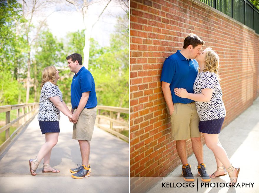 Creekside Engagement Photography