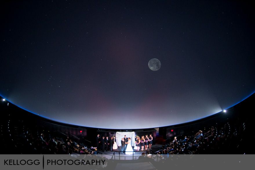 COSI Planetarium Ohio Wedding