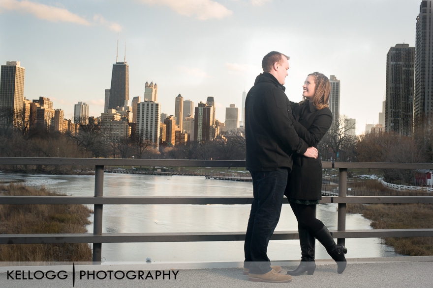 Chicago Skyline Engagement