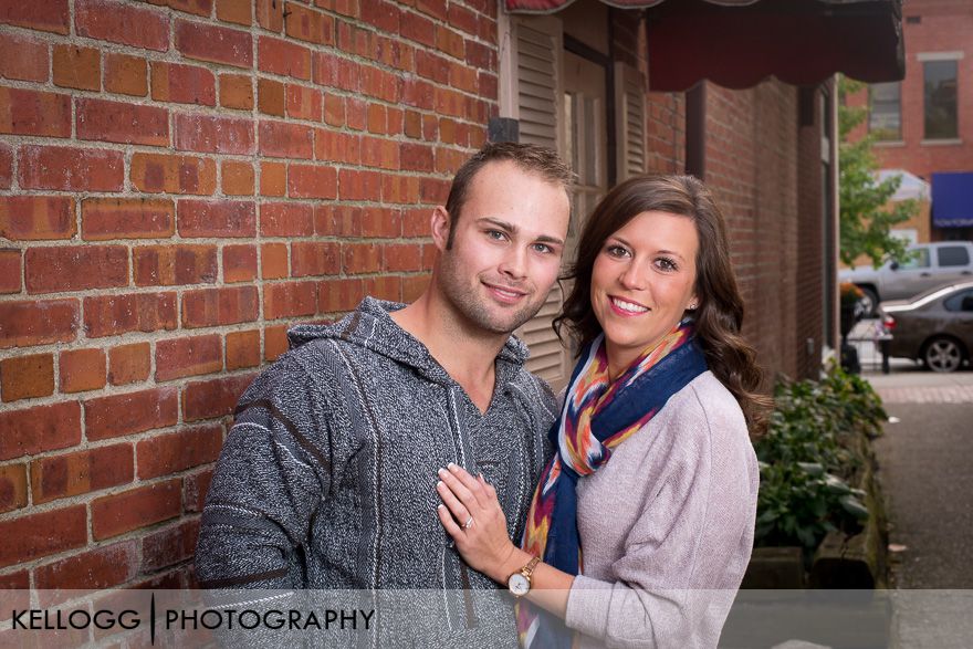 Westerville Engagement Photo