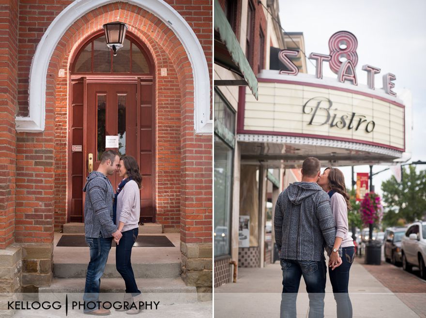 Westerville Engagement Photo