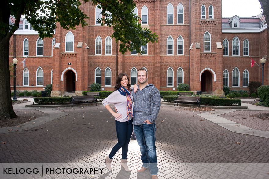 Otterbein Engagement Photo