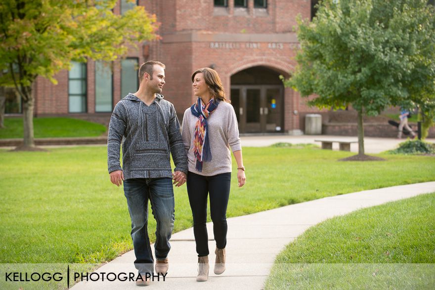 Otterbein Engagement Photo