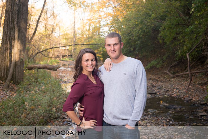 Hayden Run Falls Engagement