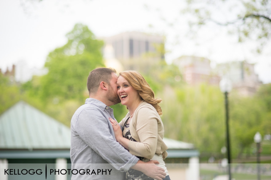 Boston Engagement Photo