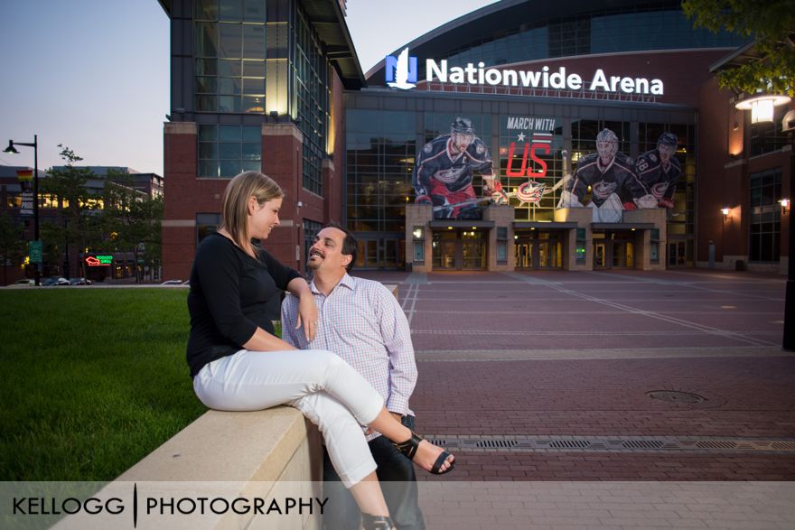 Columbus Engagement Photo