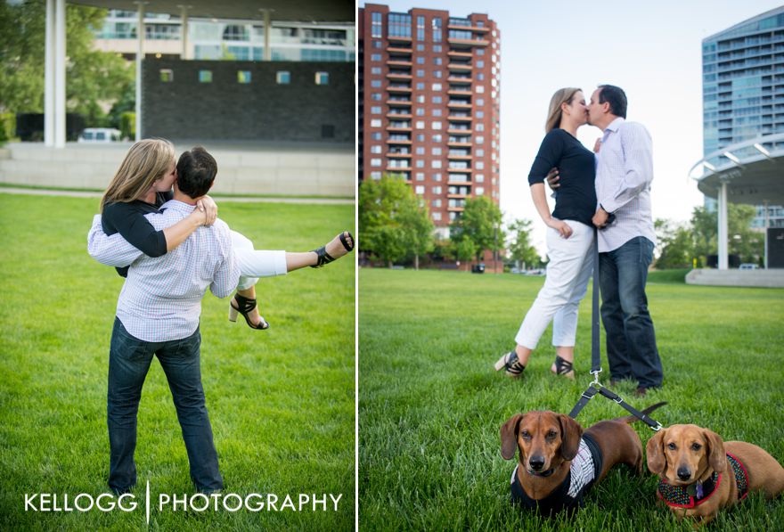 Columbus Engagement Photo